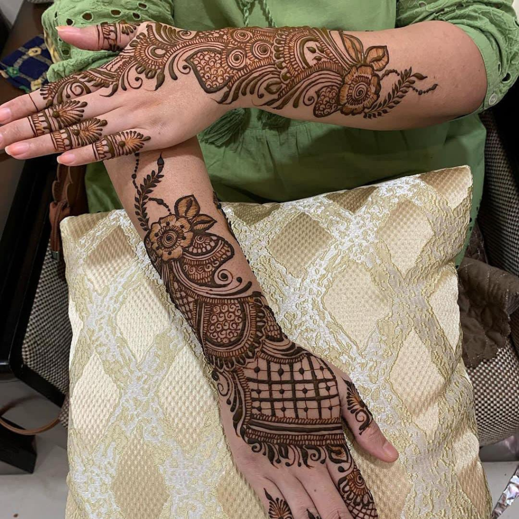 arabic gulf mehndi design