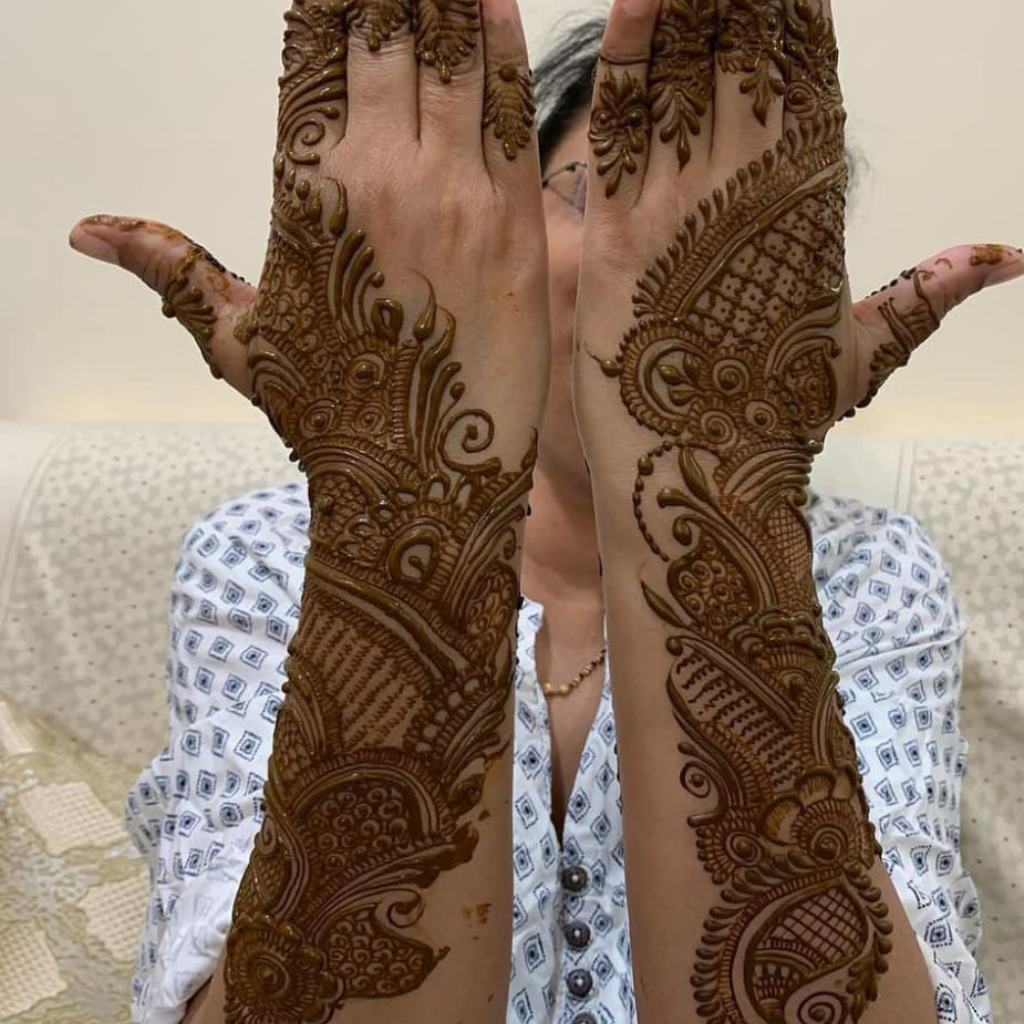 arabic mehndi design easy and beautiful